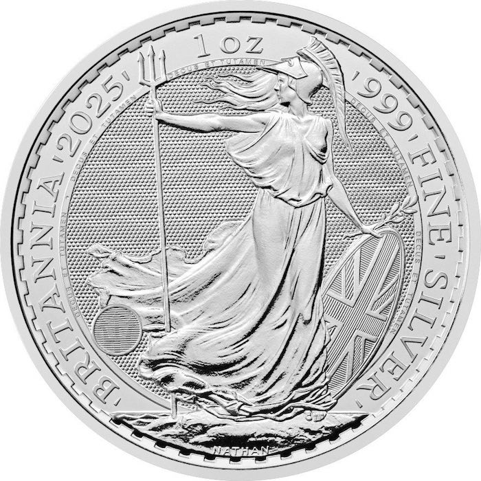 Britannia 1 Unze Silbermünze 2025