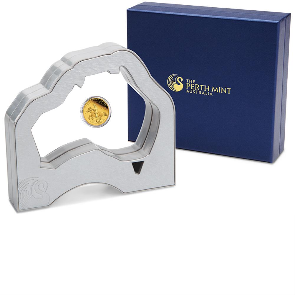 Münzaufsteller zu Gold Stockman