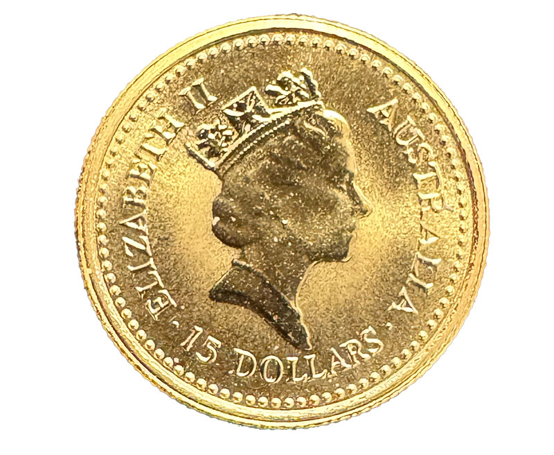 15 Dollar Australien Nugget 1997