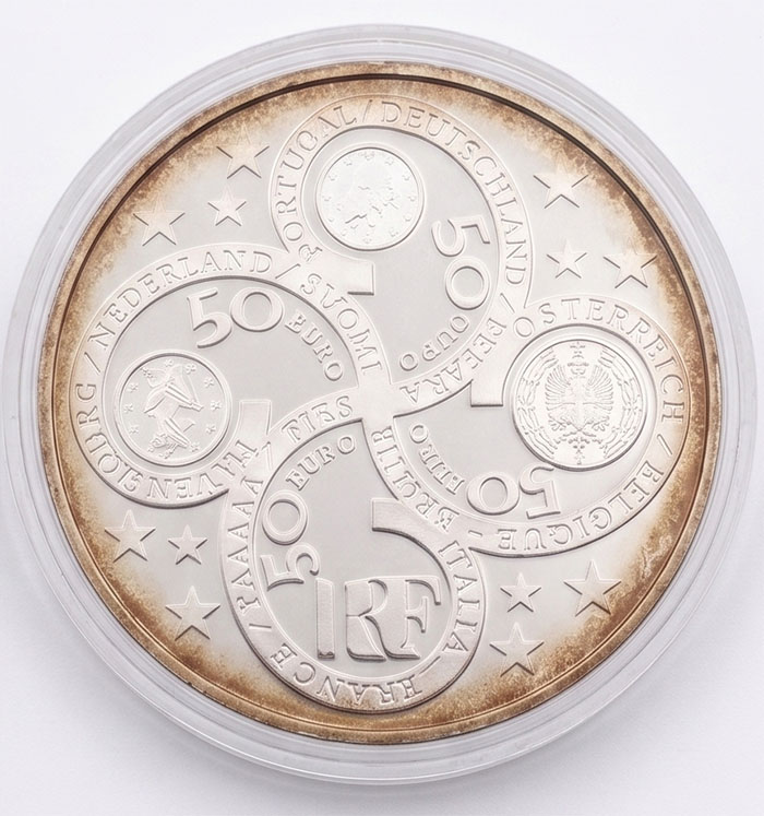50 Euro Europa SIlbermünze 2003