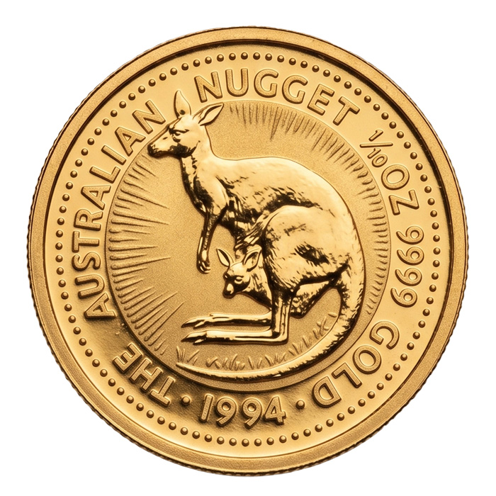 Nugget Känguru 1/4 Unze Gold 1994 kaufen und verkaufen