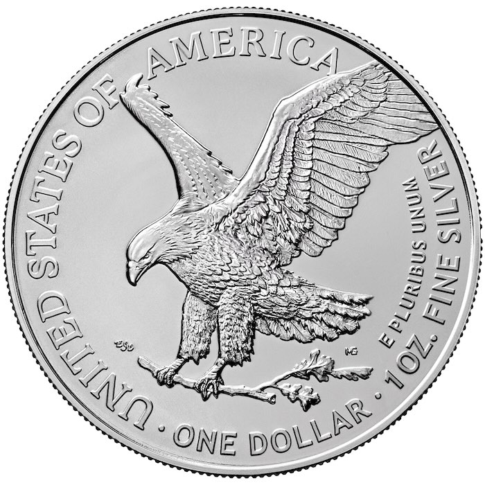 One Dollar American Eagle Silbermünze