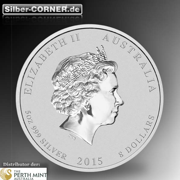5 Dollar Australien Lunar Ziege 2015