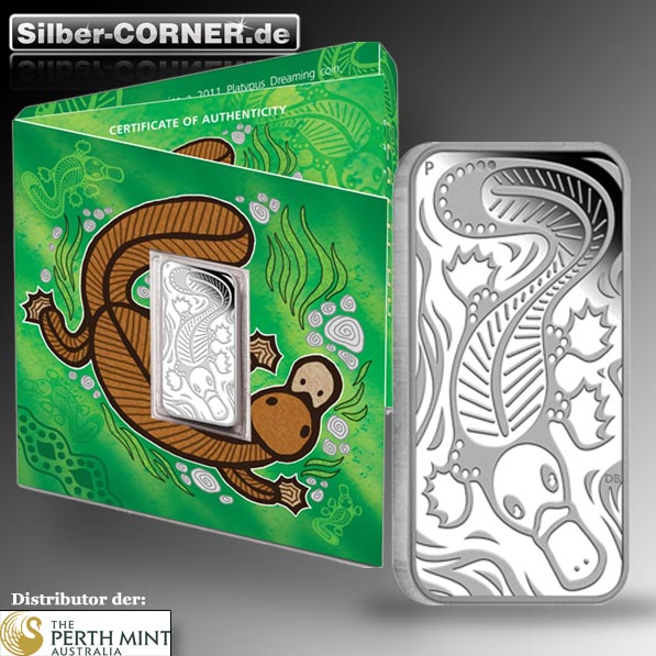 Platypus Dreaming 1 Oz Silber 2012*