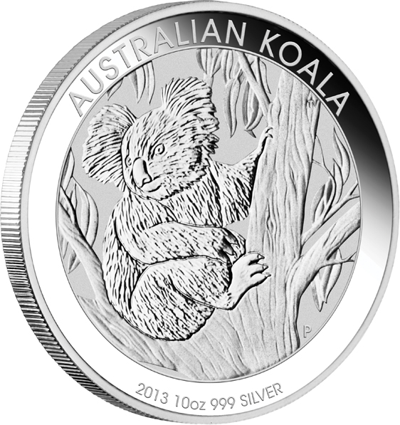 Australien Koala 10 Unzen Silbermünze 2013