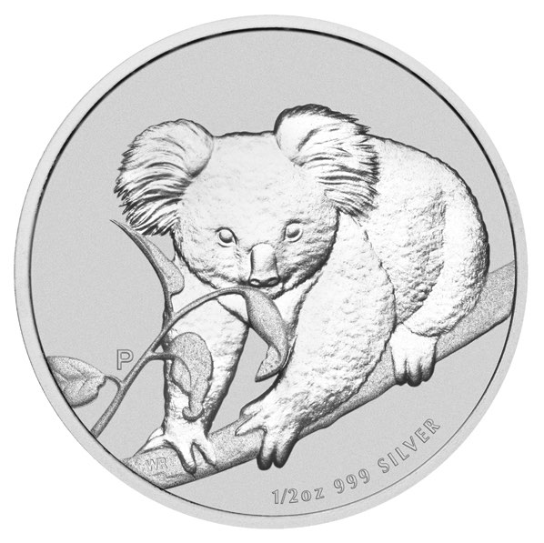 Vorderseite Australien Koala 1/2 Unze Silber 2010