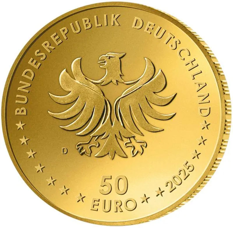 50 Euro Goldmünze Gesundheit 2025
