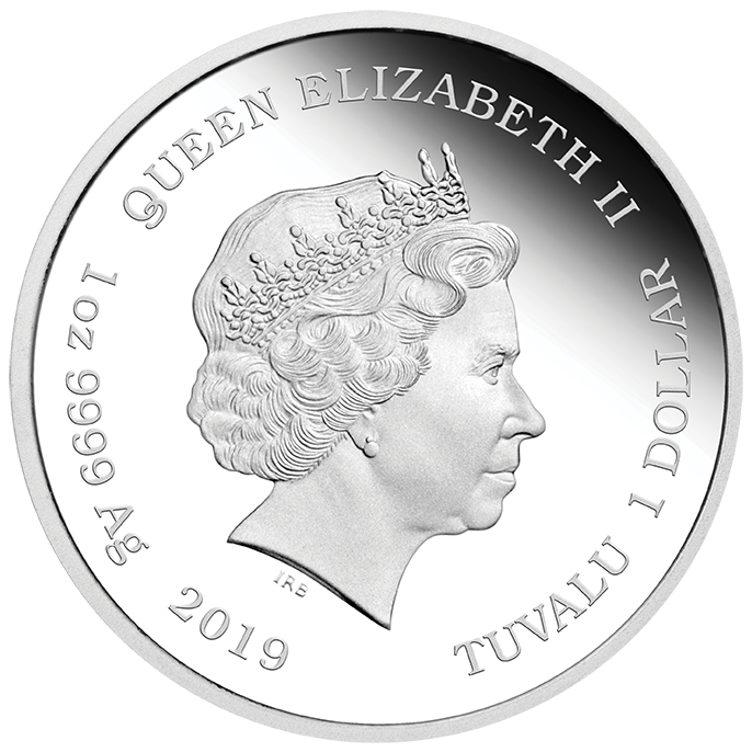 1 Tuvalu Dollar Maggie Simpson 1 Unze Silbermünze. 