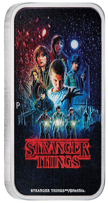 Season 1 Stranger Things Silbermünze 2026