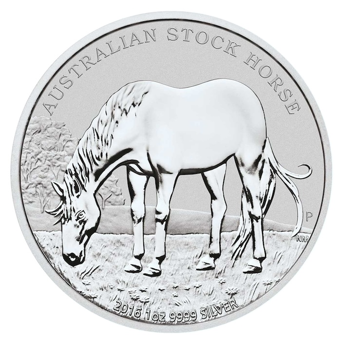 Australien Stock Horse 1 Oz Silber 2016 kaufen und verkaufen