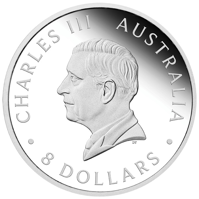 Incused Kooka 8 Dollar Silber 2026