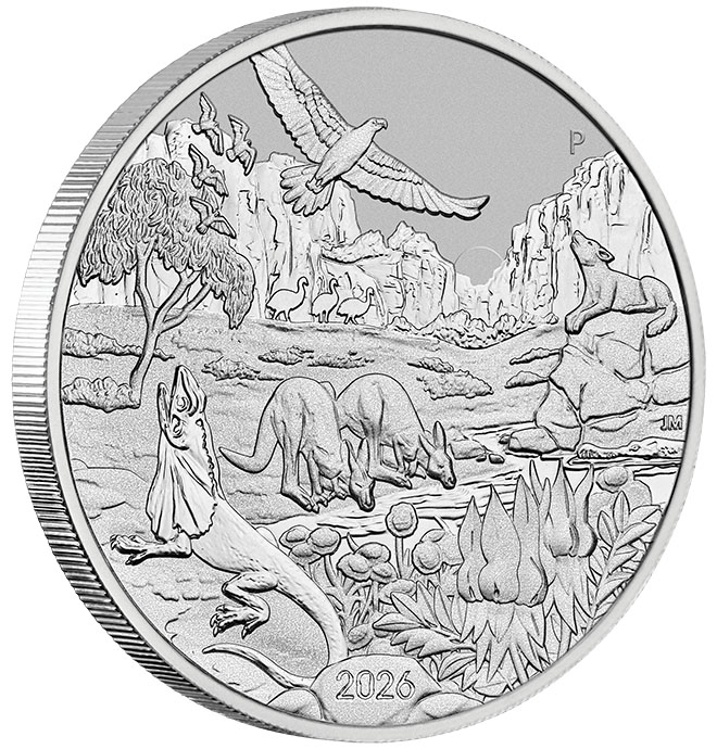 Wonders of Australia 1 Oz Platin 2026