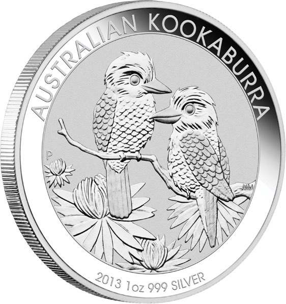 Australien Kookaburra 1 Unze Silbermünze 2013