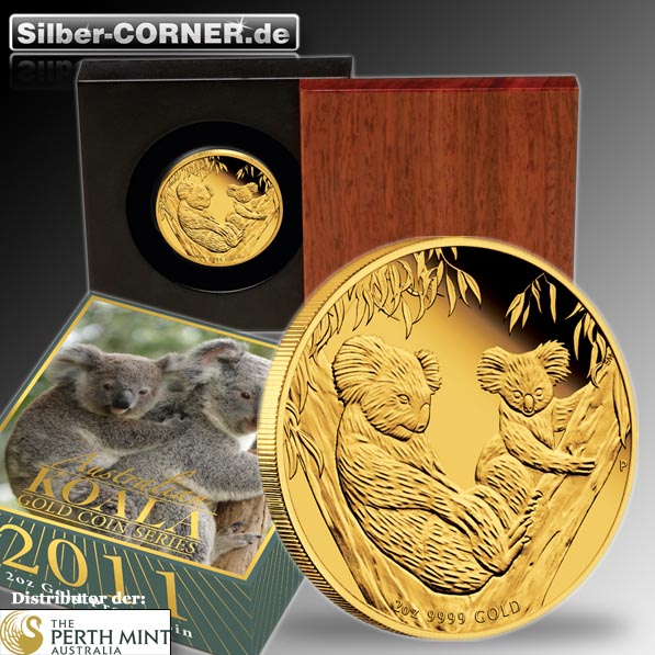 Koala 1/25 Oz Goldmünze 2011
