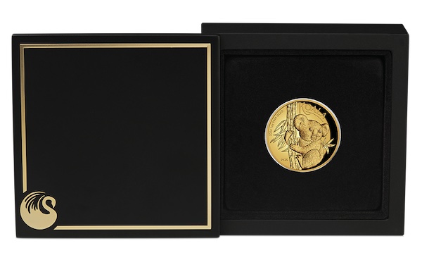 Sammlerbox Perth Mint für High Relief Koala Goldmünze 2024