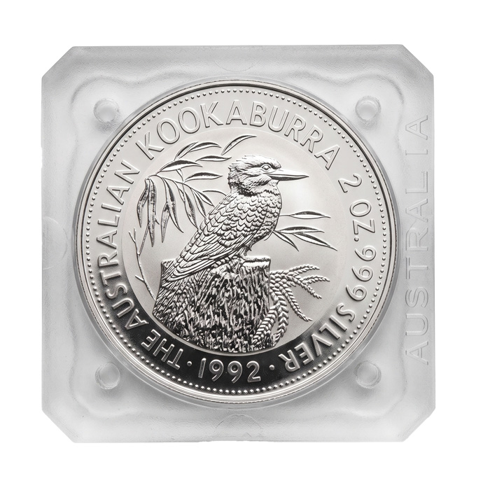 Australien Kookaburra 2 Unzen Silbermünze 1992 kaufen und verkaufen