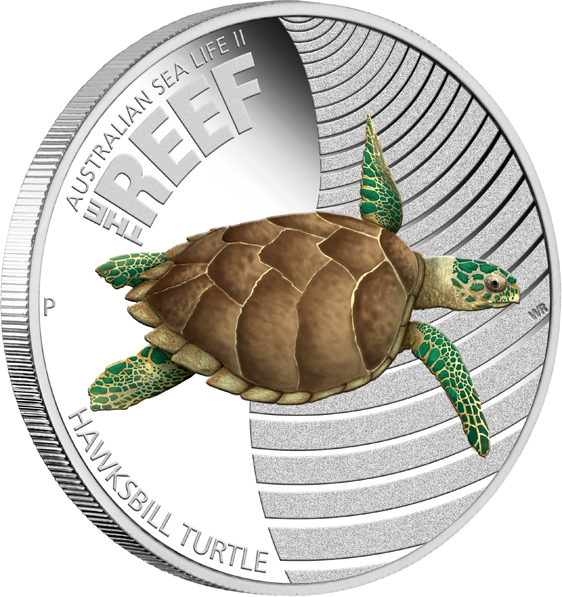 Sea Life 1/2 Unze Silber farbig Proof 2011