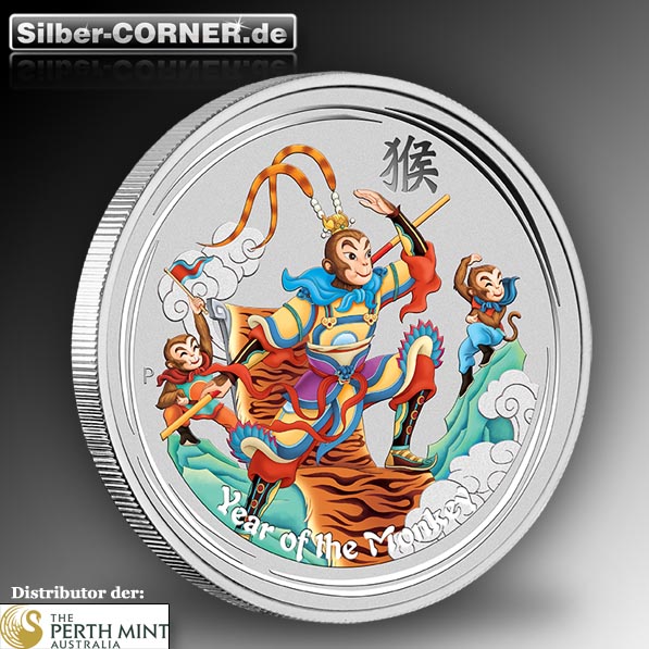 Silber Monkey King Bild