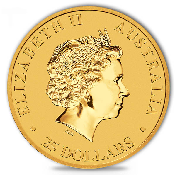 25 Dollar Känguru Goldmünze 2018