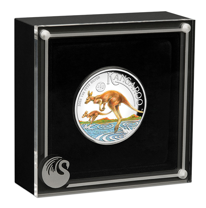 Sammlerbox High Relief farbig 2026 Känguru