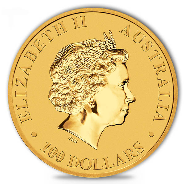 100 Dollar Känguru Goldmünze 20218