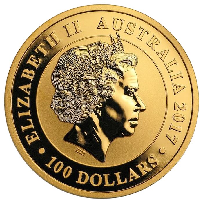 100 Dollar Schwan Goldmünze 2017