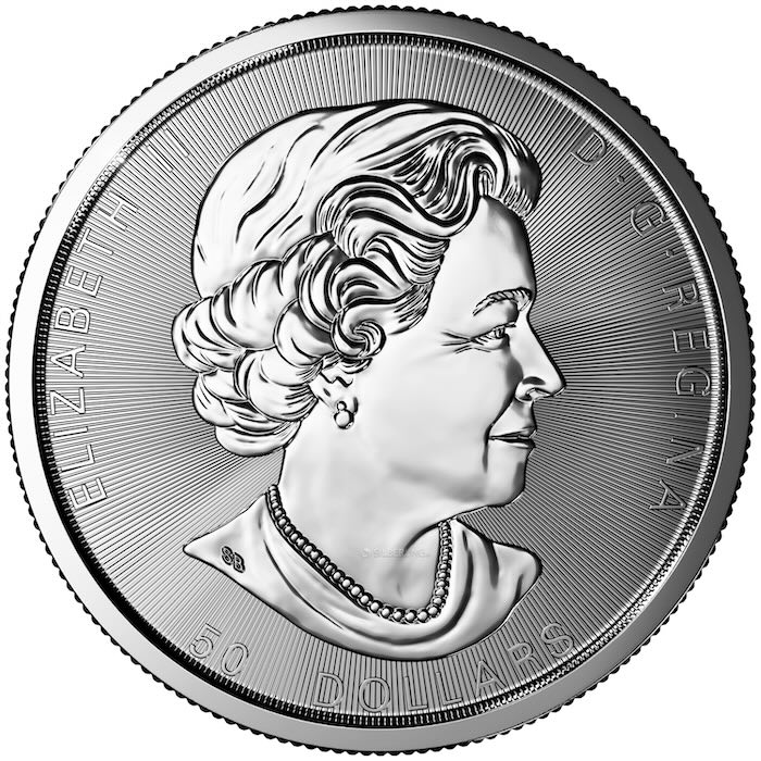 50 Dollar Maple Leaf Magnificent 2017 Silbermünze