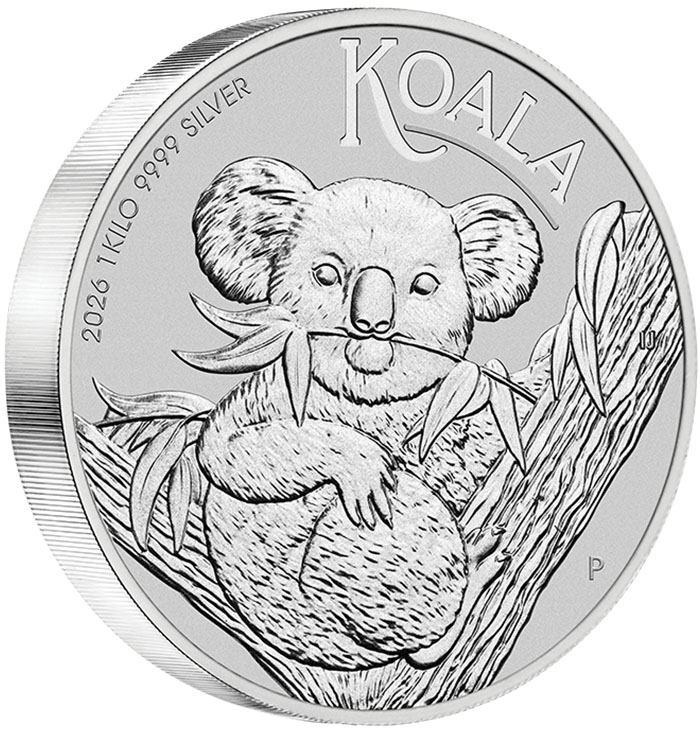 Australien Koala 2026 1 Kg Silber