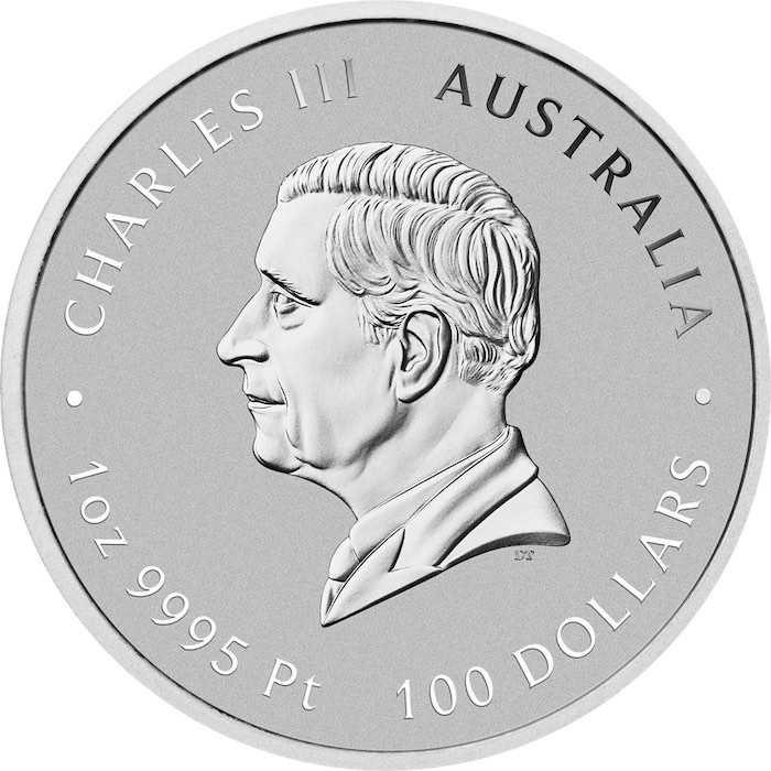 Lunar 3 Schlange 100 Dollar Platin 2025
