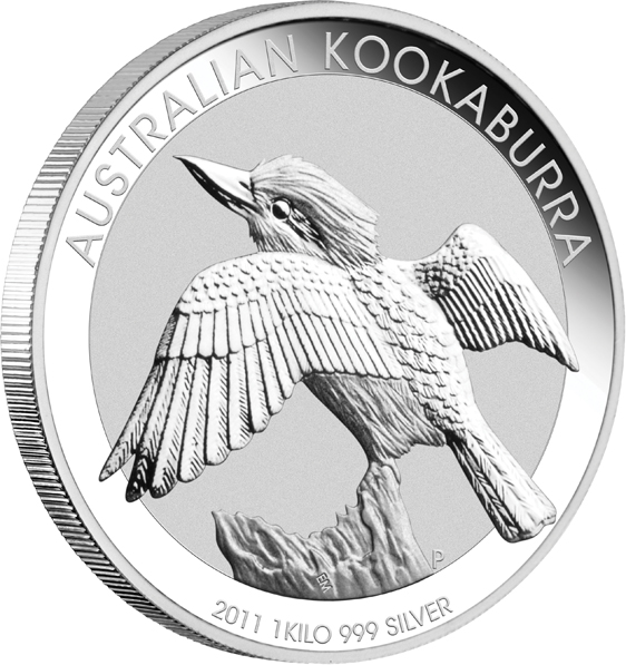 Kookaburra 1 KG Silbermünze 2011