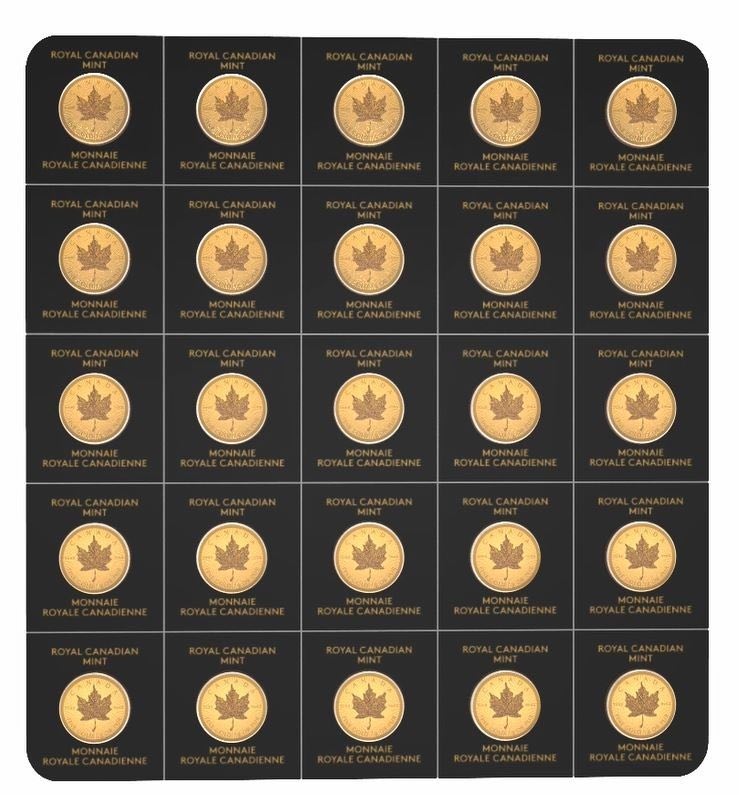 RCM 25 X 1 Gramm Blister Gold