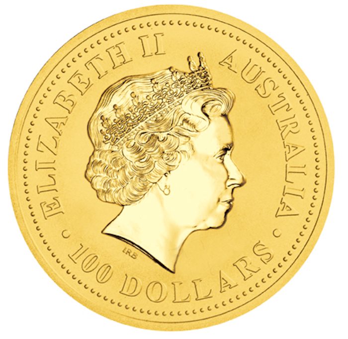 Australien Känguru 1 Unze Gold 2007 Vorderseite Elizabeth II Ankauf