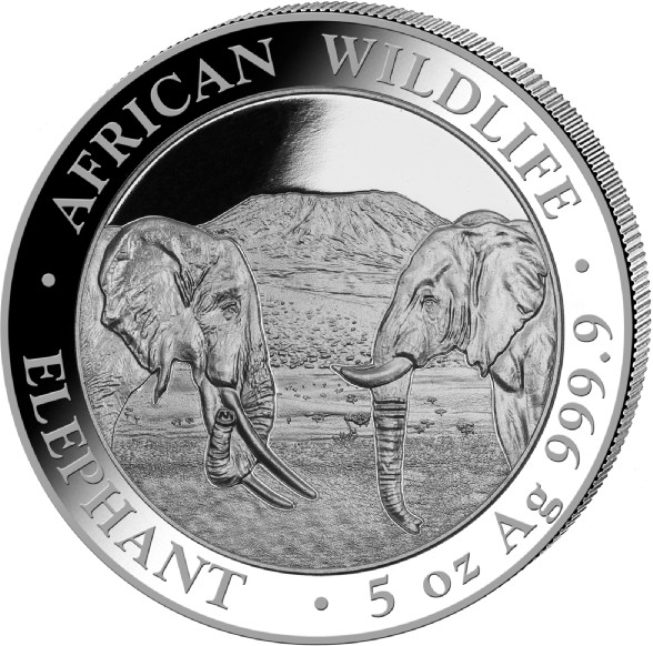 Somalia Elefant 5 Oz Silber 2020 kaufen und verkaufen