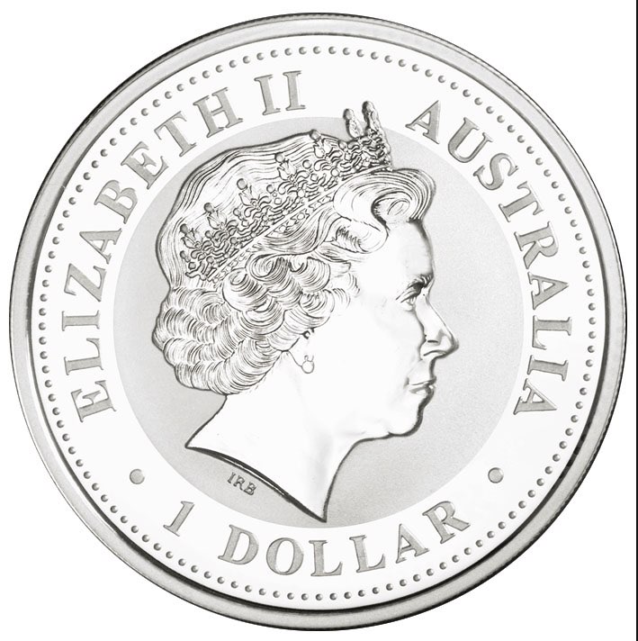 1 Dollar Lunar I Schlange Perth Mint 2001