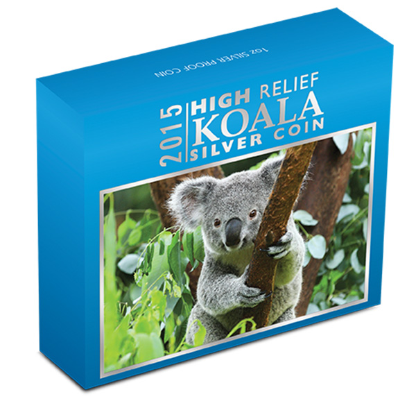 Umverpackung High Relief Silber 2015