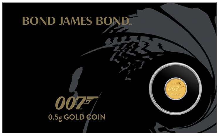 James Bond 007 0,5 Gramm Gold 2020