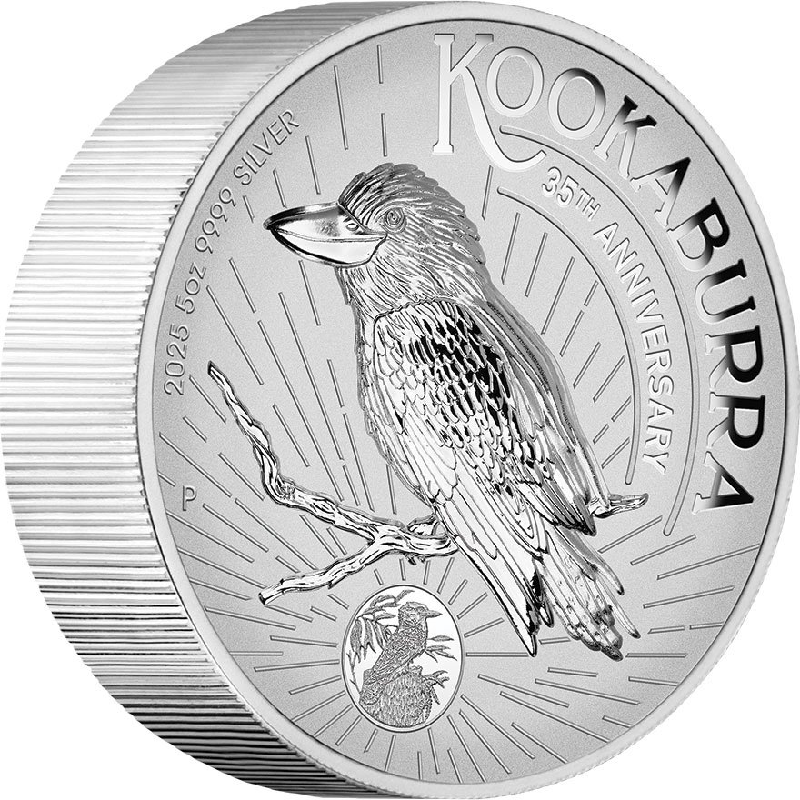 Kookaburra 5 Oz Silber 2025 Incused Proof Kaufen & Verkaufen 
