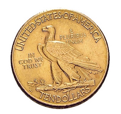 Ten Dollar Indian Head Goldmünzen