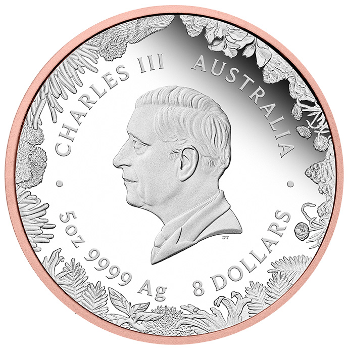 8 Dollar Wonders of Australia vergoldet 2026