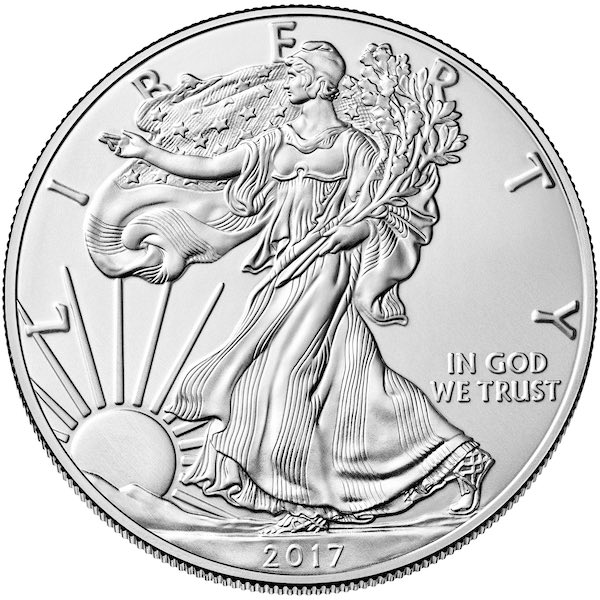 American Eagle Silber 1 Unze verschiedene Jahrgänge