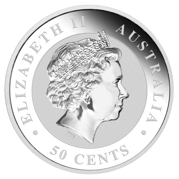 Vorderseite Silbermünze Australien Koala 1/2 Oz 2011 Elizabeth II