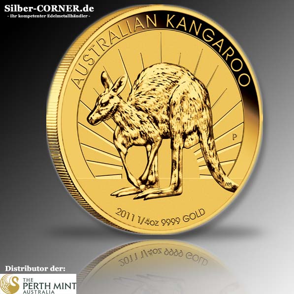 Känguru 1/4 Unze Gold 2011
