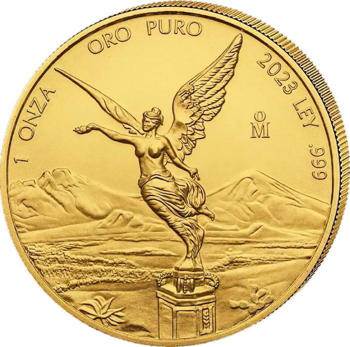 Mexico Libertad 1 Unze Goldmünze 2023