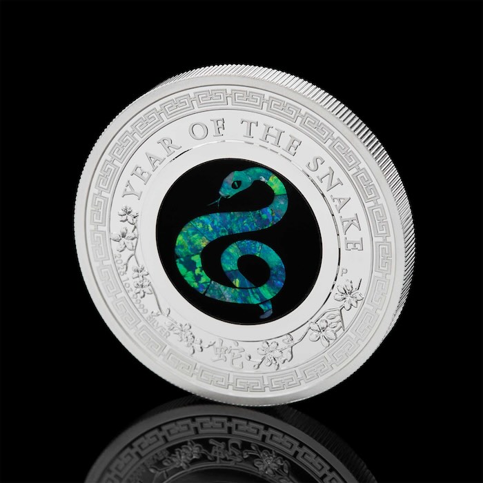Moodshot Lunar Opal Schlange 1 Unze Silber 2025