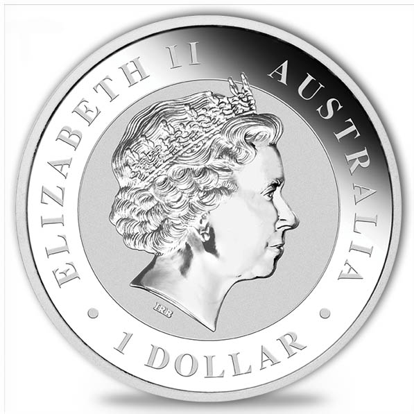 Wertseite Australien Wedge-Tailed Eagle 1 Unze Silber 2017