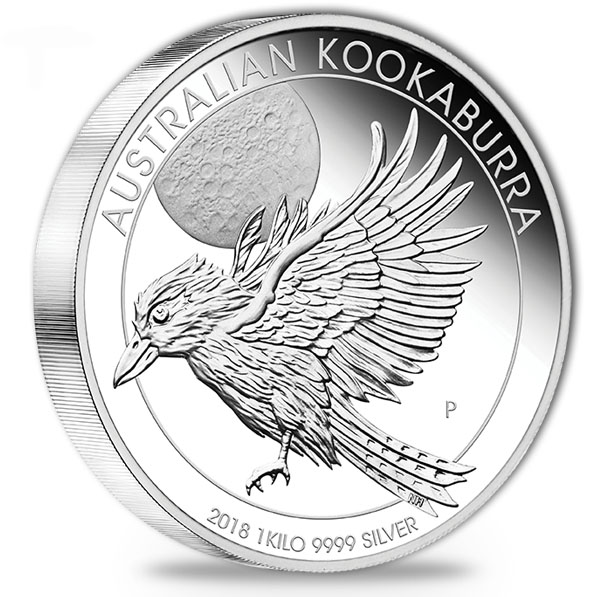 Australien Kookaburra 1 KG Silber Proof 2018