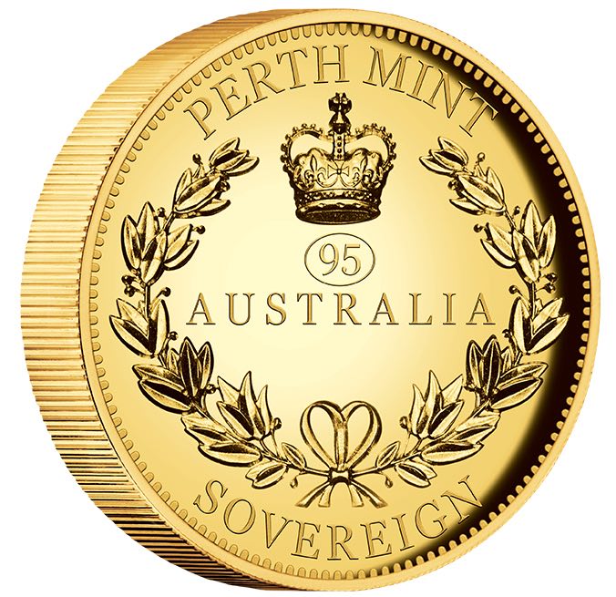 Australien Sovereign High Relief Proof 2021 Piedfort +Box +COA