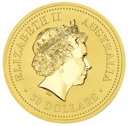 50 Dollar Lunar I Hund  Gold 2006