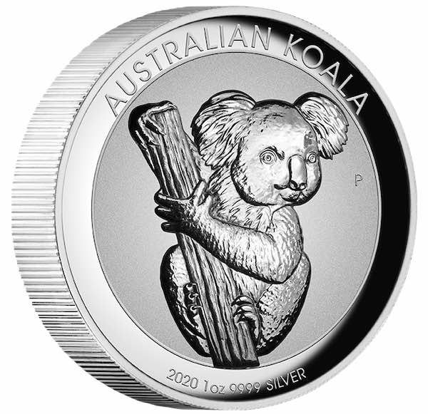 Koala 1 Oz Silber INCUSE High Relief 2020 + Box +Zertifikat*
