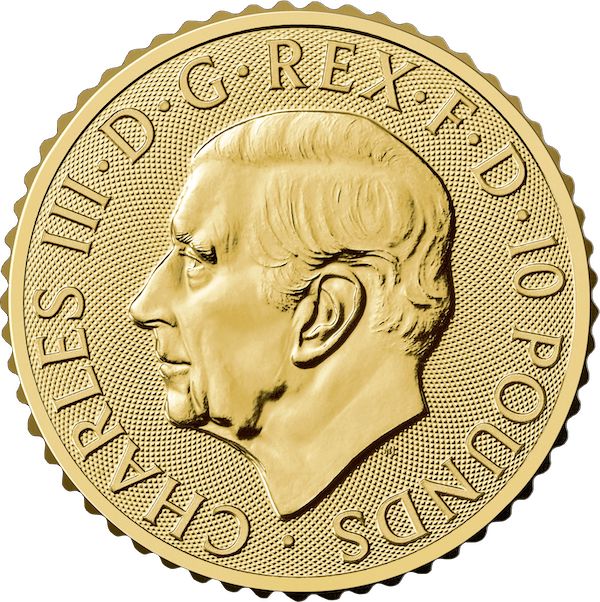 10 Pfund Britannia 2025 King Charles